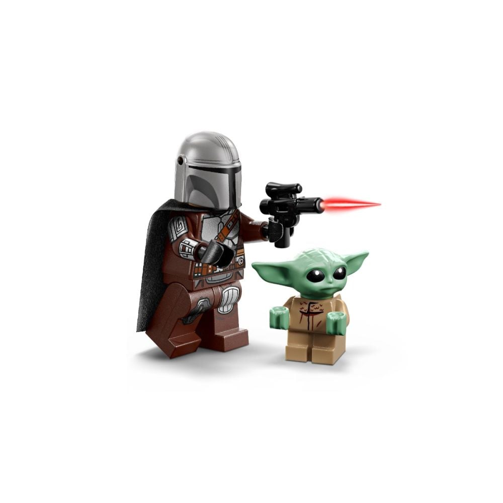 LEGO® Star Wars - Motocicleta rapida a lui Mandalorian si Grogu (75436)