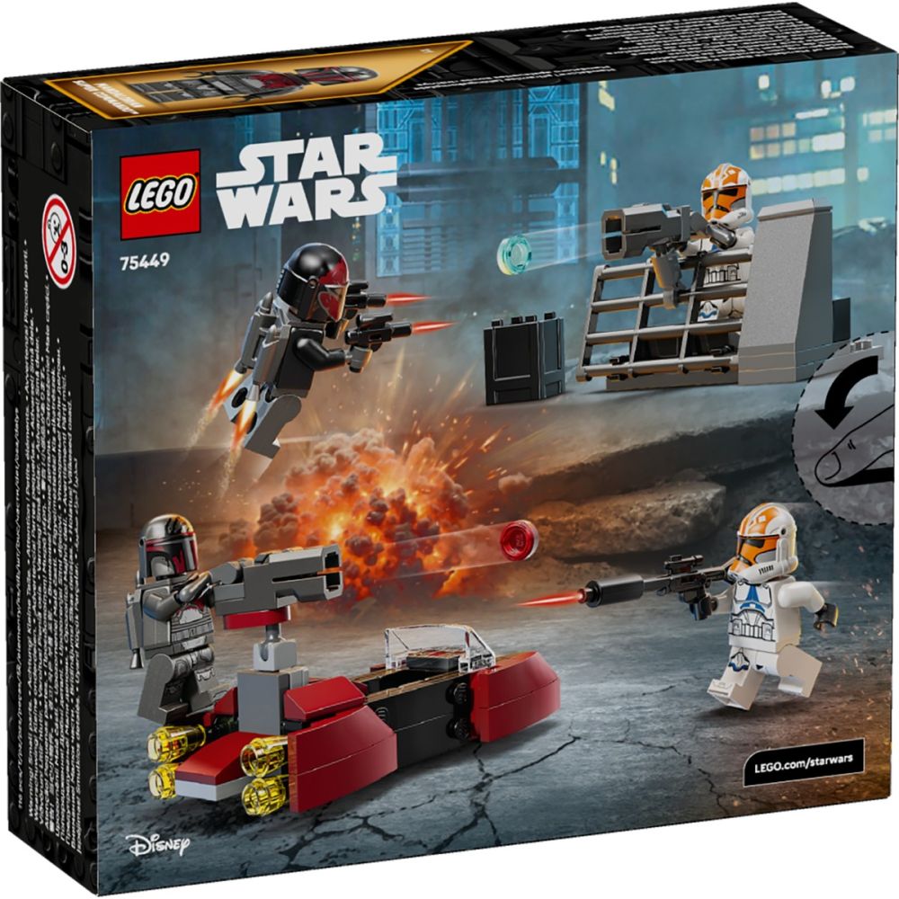 LEGO® Star Wars - Pachet de lupta Asediul de pe Mandalore (75449)