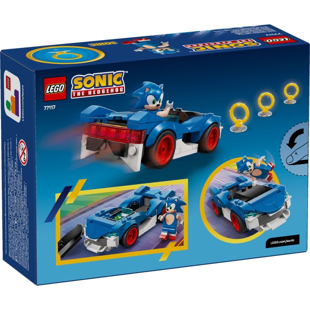 わかlil LEGO® Sonic The Hedgehog - Sonic: Speedster Lightning (77117) | Noriel