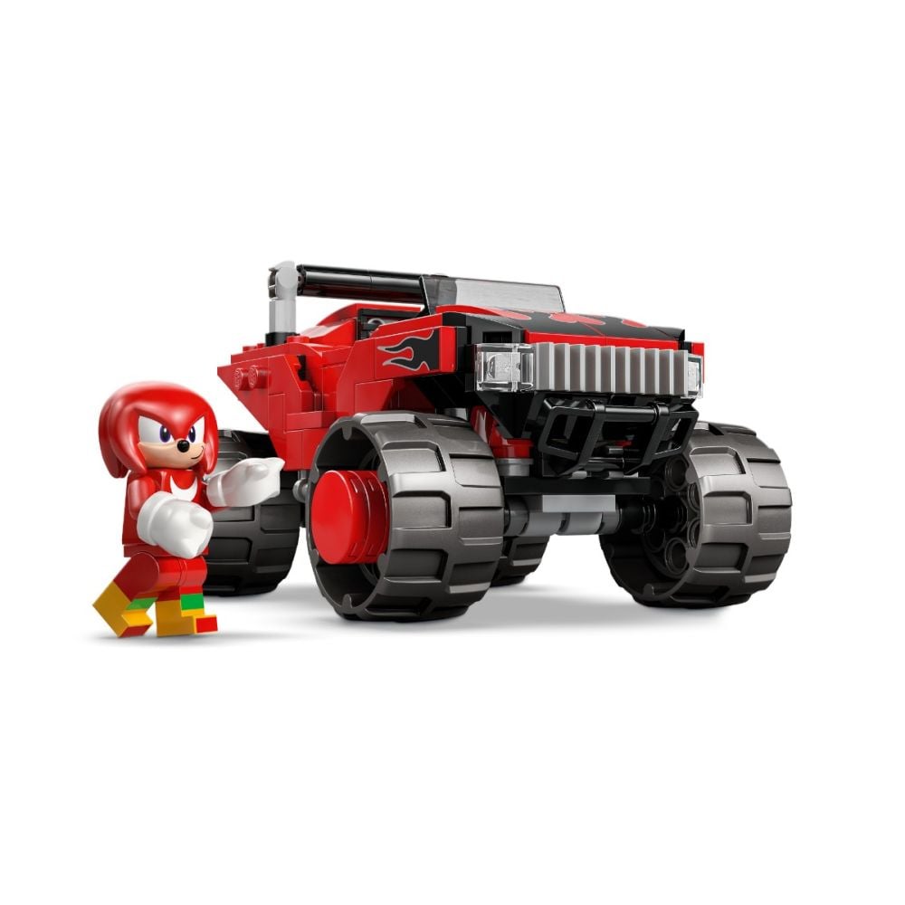 LEGO® Sonic The Hedgehog - Masina lui Silver vs Camionul gigant al lui Knuckles (77118)