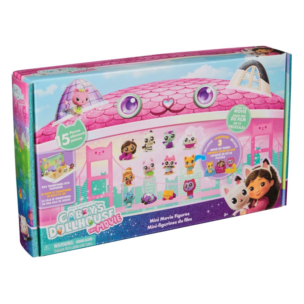 Set mini figurine, Gabbys Dollhouse, 15 piese, 6073717