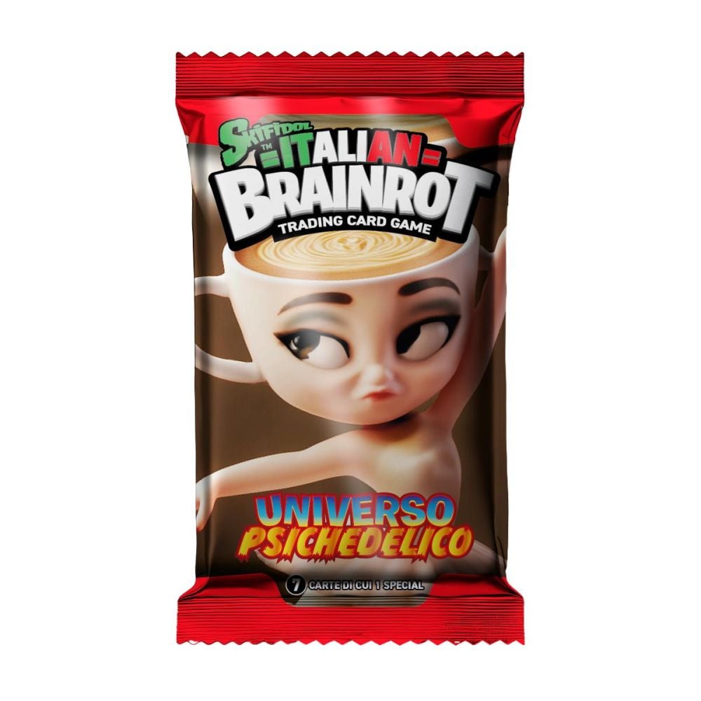 Allan's Brainrot トレーディングカード 24パック Set 7 cartonase de colectie, BrainRot, Seria Alpha, Universo