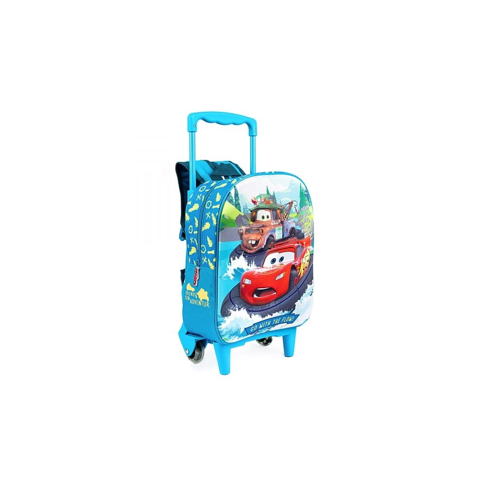 Ghiozdan tip troller cu un compartiment, Disney Cars