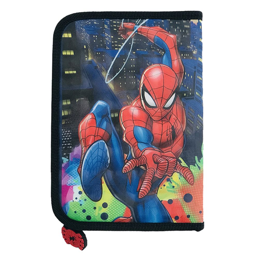 Penar cu 1 fermoar si 2 flapsuri, Spiderman