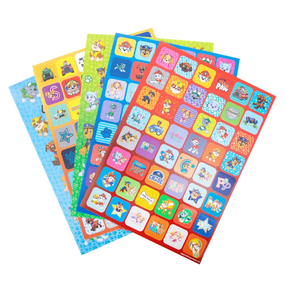 Set de colorat in trusa, Paw Patrol, 137 piese