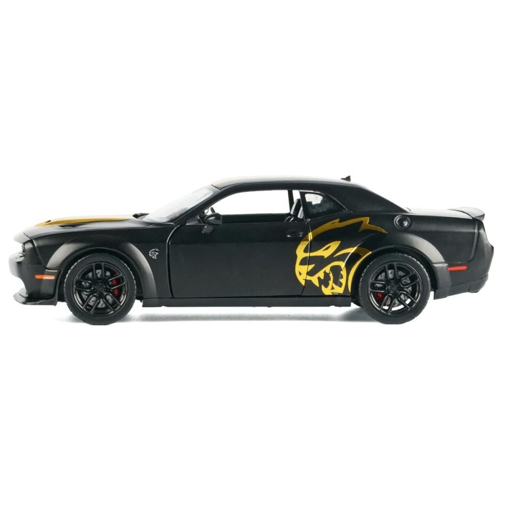 Masina Motormax, Midnight Eclipse, 2018 Dodge Challenger Srt Hellcat Widebody, 1:24