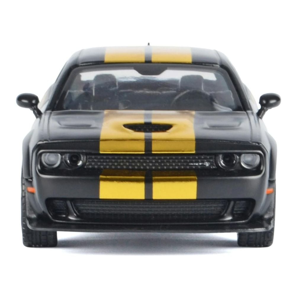 Masina Motormax, Midnight Eclipse, 2018 Dodge Challenger Srt Hellcat Widebody, 1:24