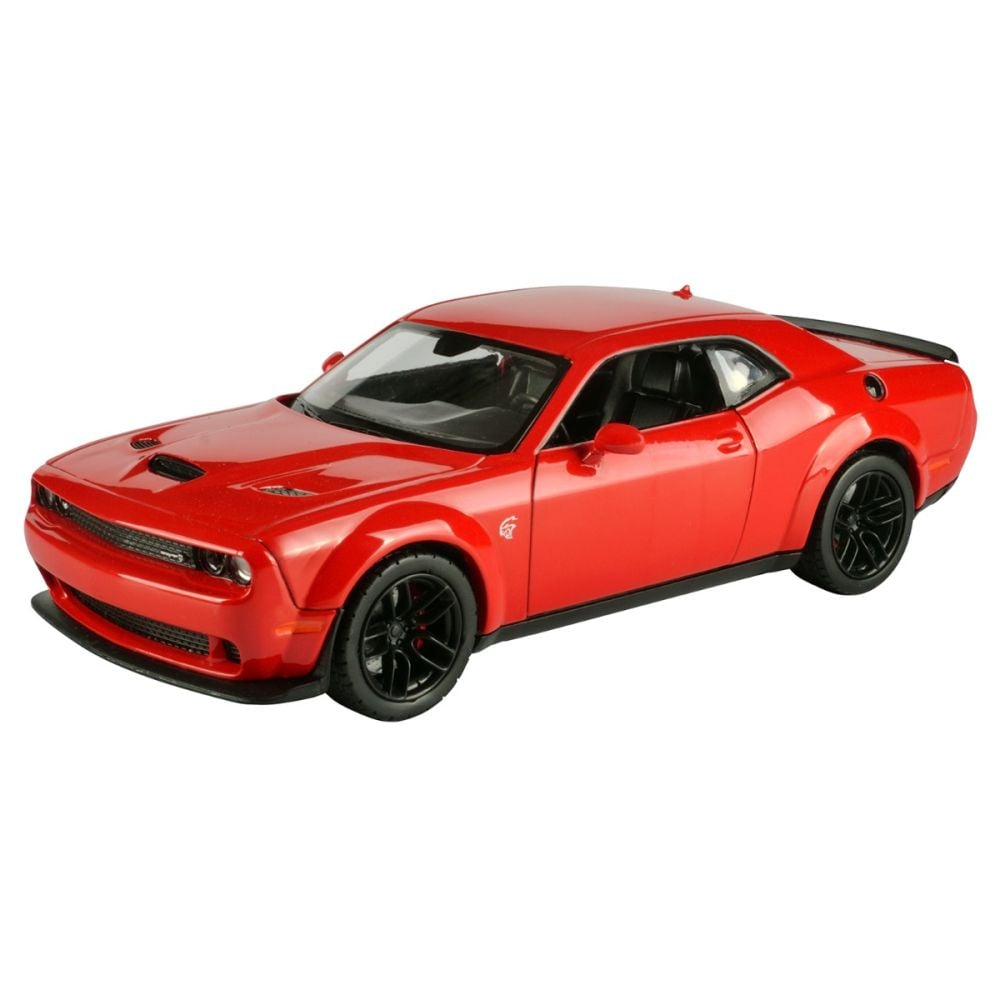 Masinuta metalica, Motormax, 2018 Dodge Challenger SRT Hellcat Widebody, 1:24