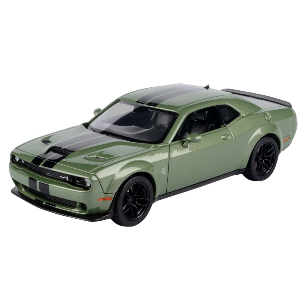 Masinuta metalica, Motormax, 2018 Dodge Challenger SRT Hellcat Widebody, 1:24