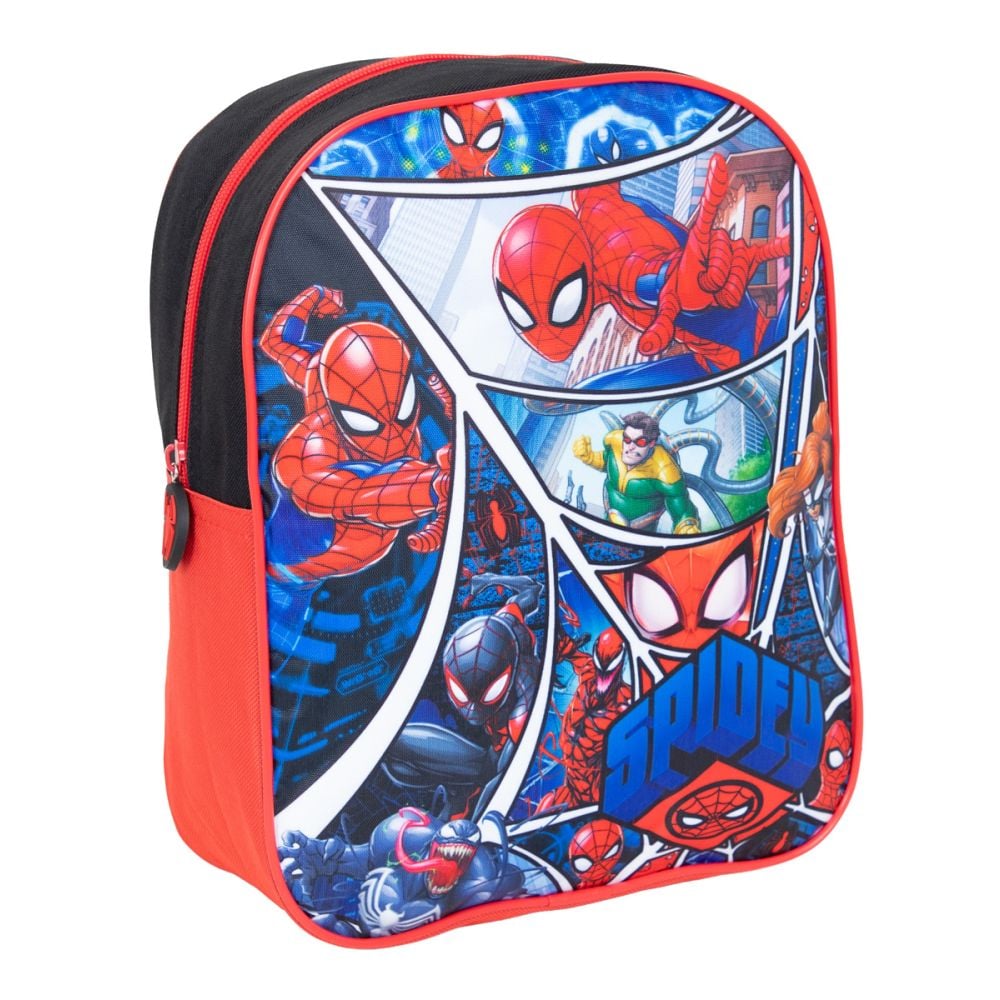 Ghiozdan pentru gradinita cu 1 compartiment, Spider Man