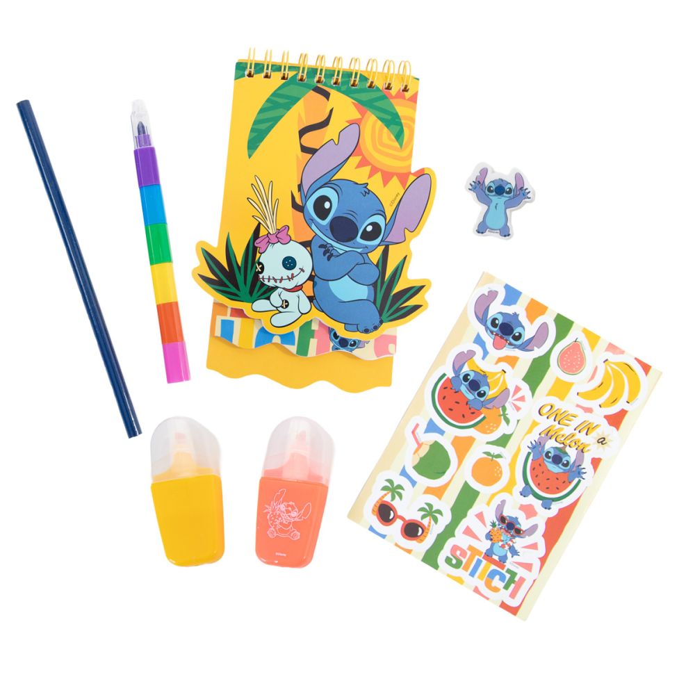 Penar pufos si echipat, Disney Stitch, Albastru
