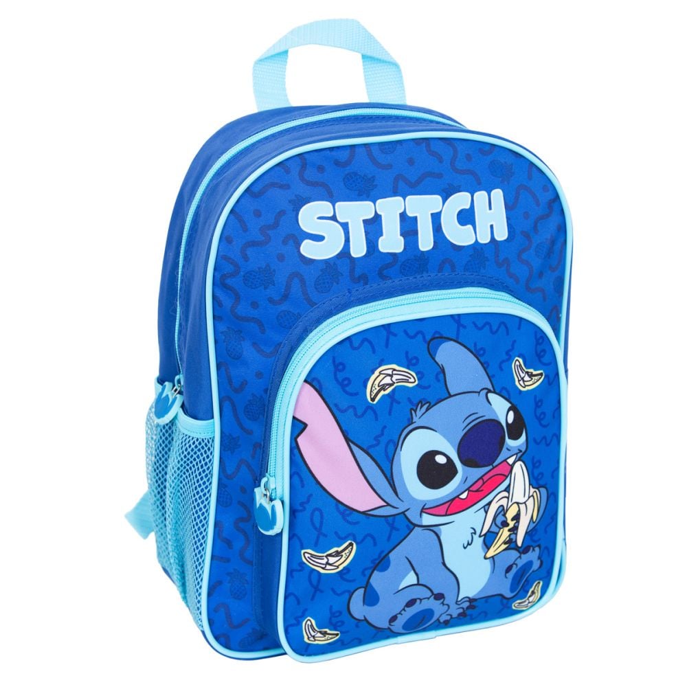 Ghiozdan pentru gradinita cu 2 compartimente, Disney Stitch