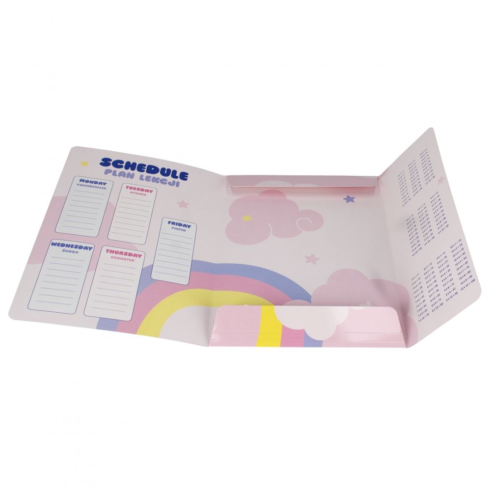 Mapa cu elastic A4, Starpak, Unicorn