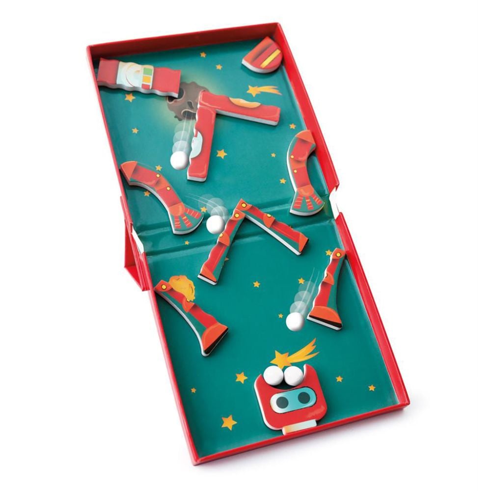 Puzzle magnetic Scratch, Robot, 11 piese