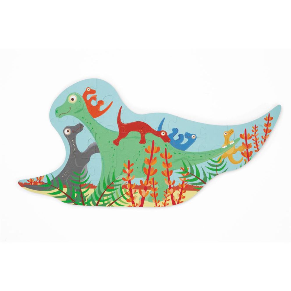 Puzzle Scratch, Dino, 30 piese