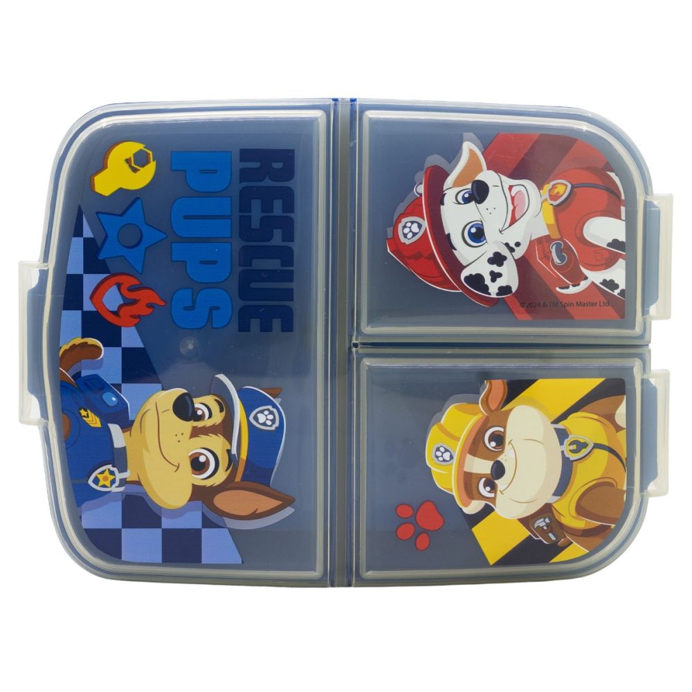 Caserola pentru pranz cu 3 compartimente, Paw Patrol
