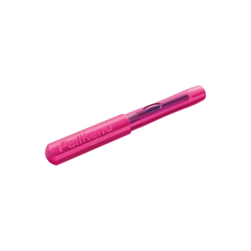Stilou pentru dreptaci, Pelikano Junior, Penita A, Grip Ergonomic, Roz