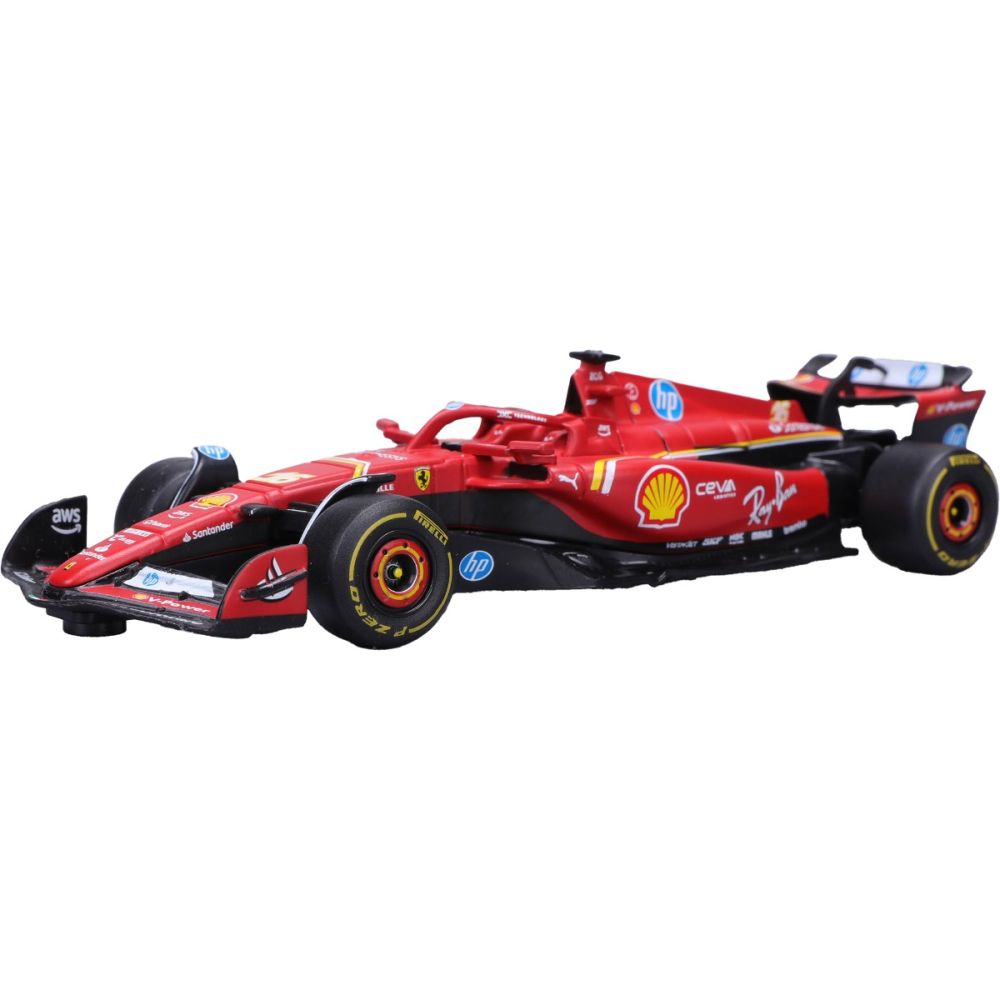 Set de joaca masina de curse cu telecomanda, Maisto Tech, Formula Racing SF24, 1:41