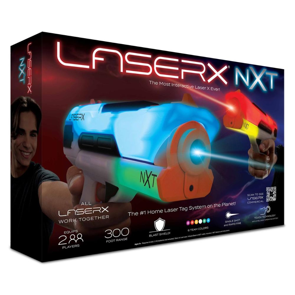 Set Double Blasters, Laser X NXT, 90 metri