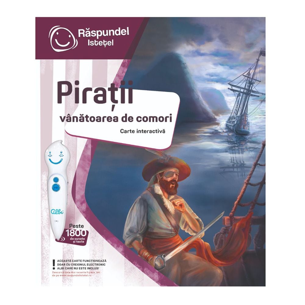 Carte interactiva, Raspundel Istetel, Piratii