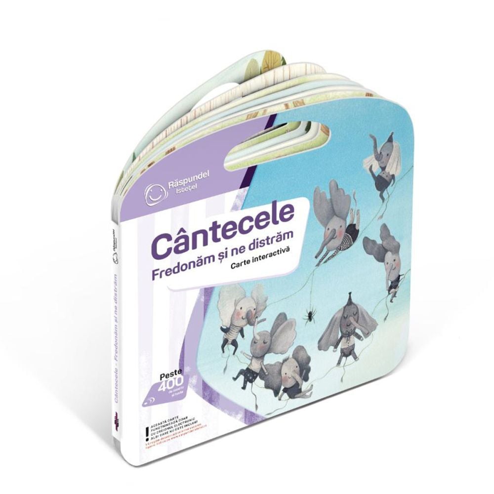 Carte interactiva, Raspundel Istetel, Cantecele, Fredonam si ne distram