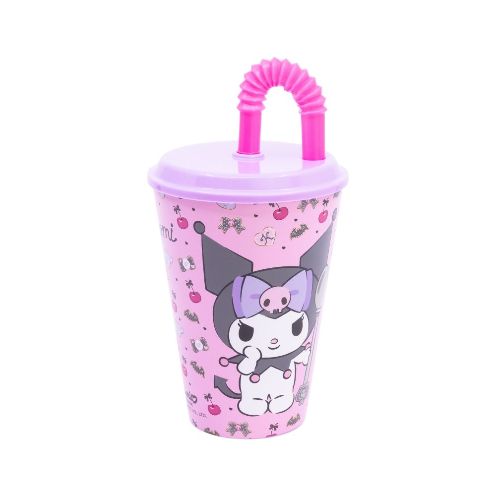 Pahar cu pai, Stor, Kuromi, 430 ml