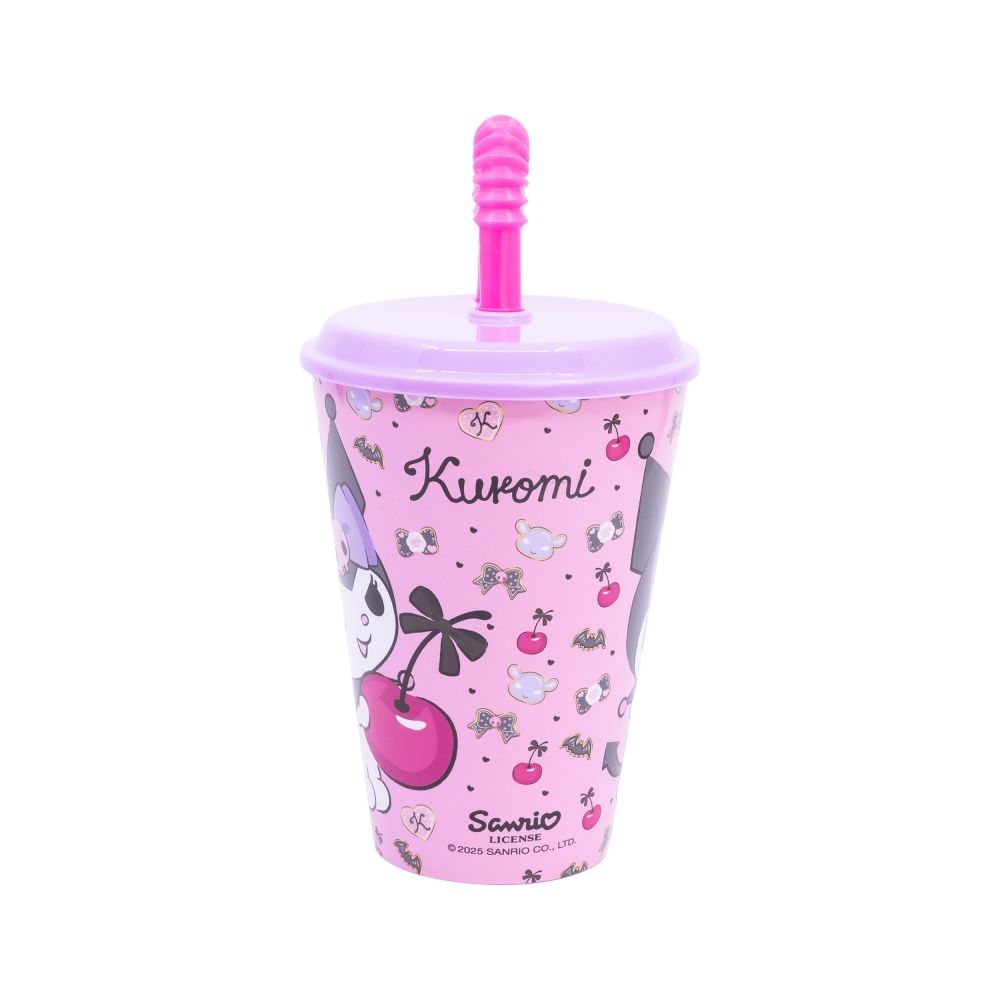 Pahar cu pai, Stor, Kuromi, 430 ml