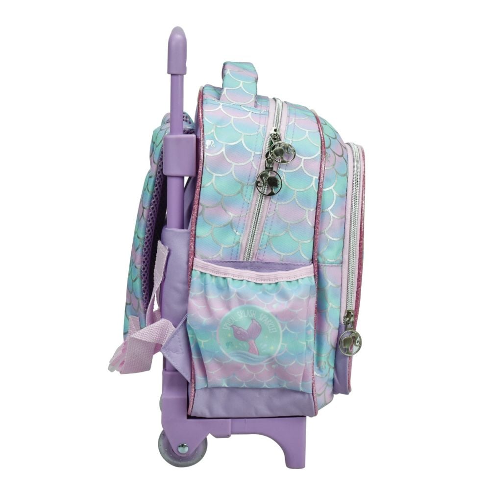 Ghiozdan tip troler cu 1 compartiment, Barbie, Fantasy