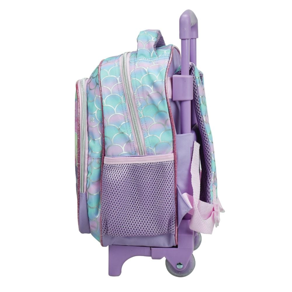 Ghiozdan tip troler cu 1 compartiment, Barbie, Fantasy