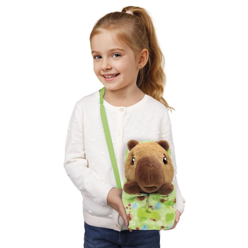 Jucarie de plus interactiva, Baby Paws, Capybara
