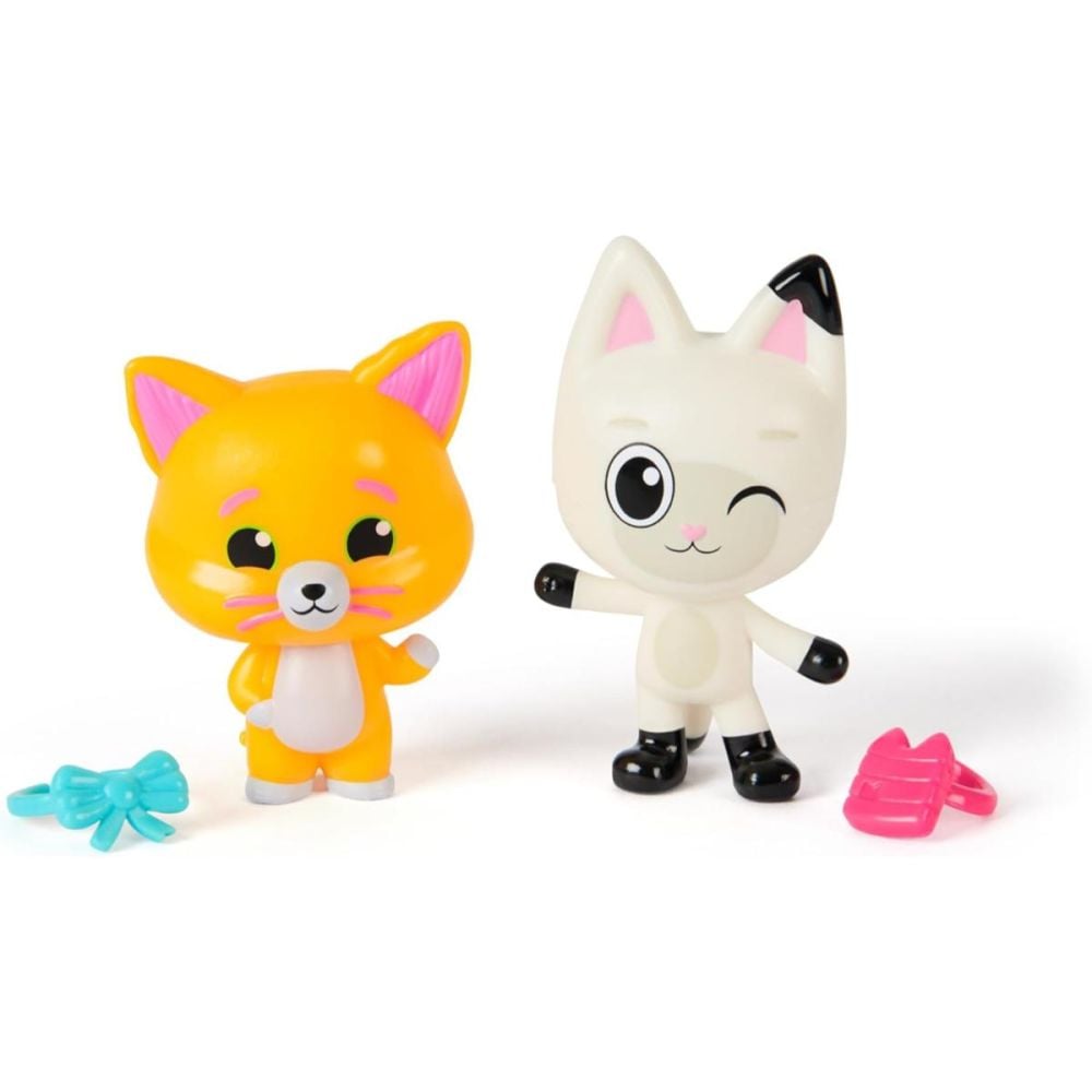 Set 2 figurine, Gabbys Dollhouse, Pandy Paws si Chumsley, 6074578