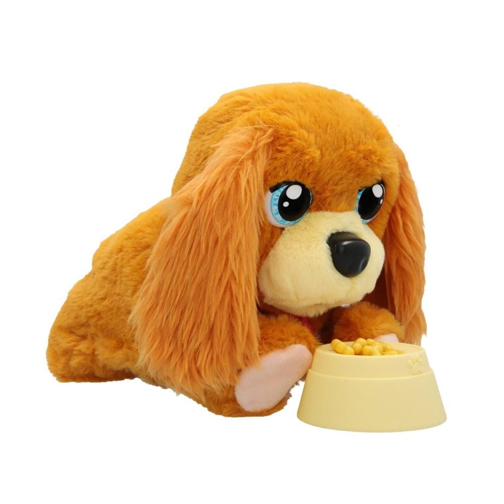 Jucarie de plus interactiva, Baby Paws, Eat & Go, Puppy, 25 sunete