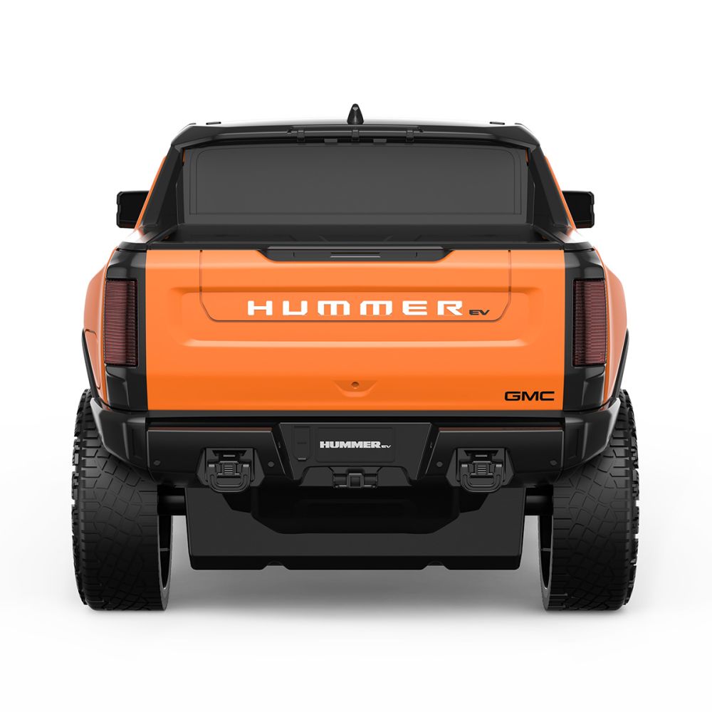 Masinuta cu telecomanda, Rastar, Hummer EV, 1:26, Portocaliu