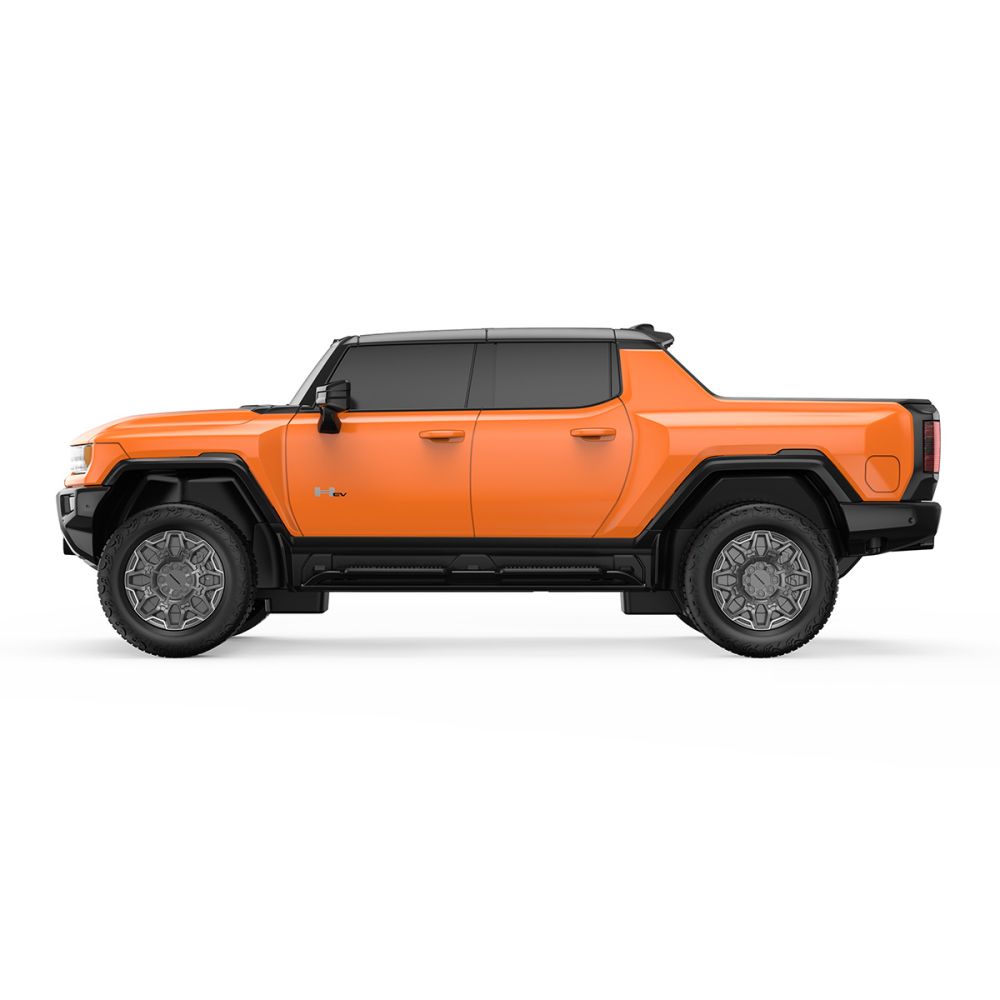Masinuta cu telecomanda, Rastar, Hummer EV, 1:26, Portocaliu