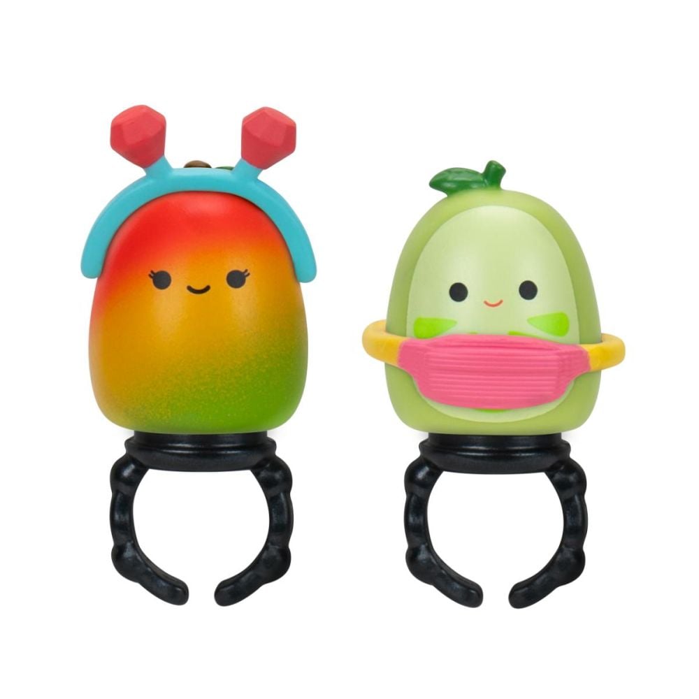 Set 2 figurine surpriza, Squishmallows, Squish a longs, S1