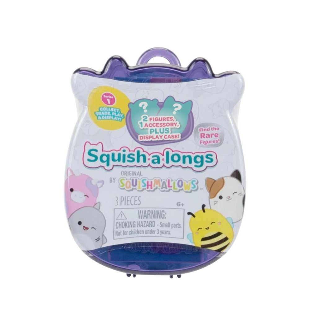 Set 2 figurine surpriza, Squishmallows, Squish a longs, S1