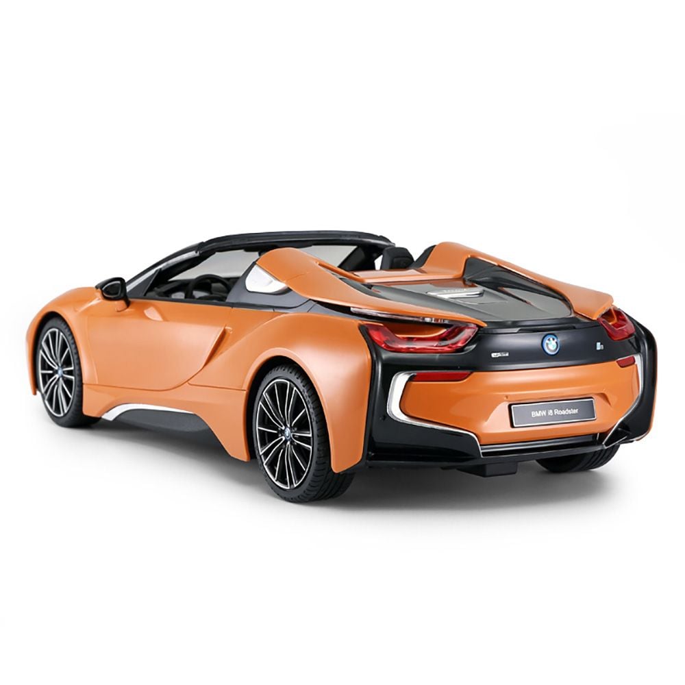 Masina cu telecomanda, Rastar, BMW I8 Roadster, 1:12, Portocaliu