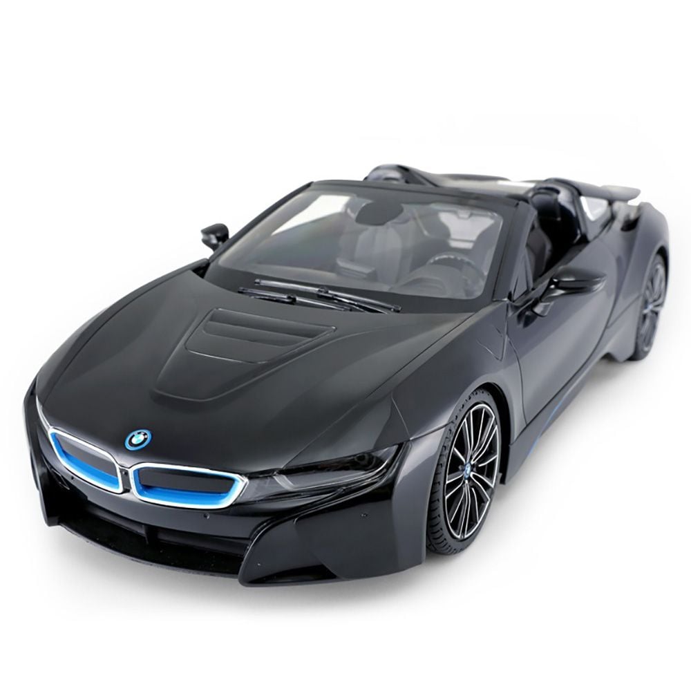 Masina cu telecomanda, Rastar, BMW I8 Roadster, 1:12, Negru