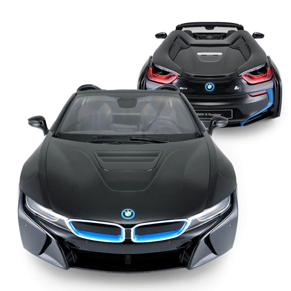 Masina cu telecomanda, Rastar, BMW I8 Roadster, 1:12, Negru