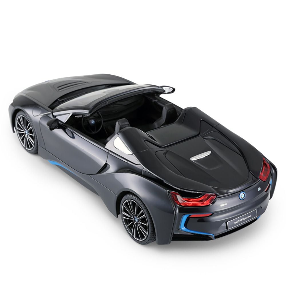 Masina cu telecomanda, Rastar, BMW I8 Roadster, 1:12, Negru