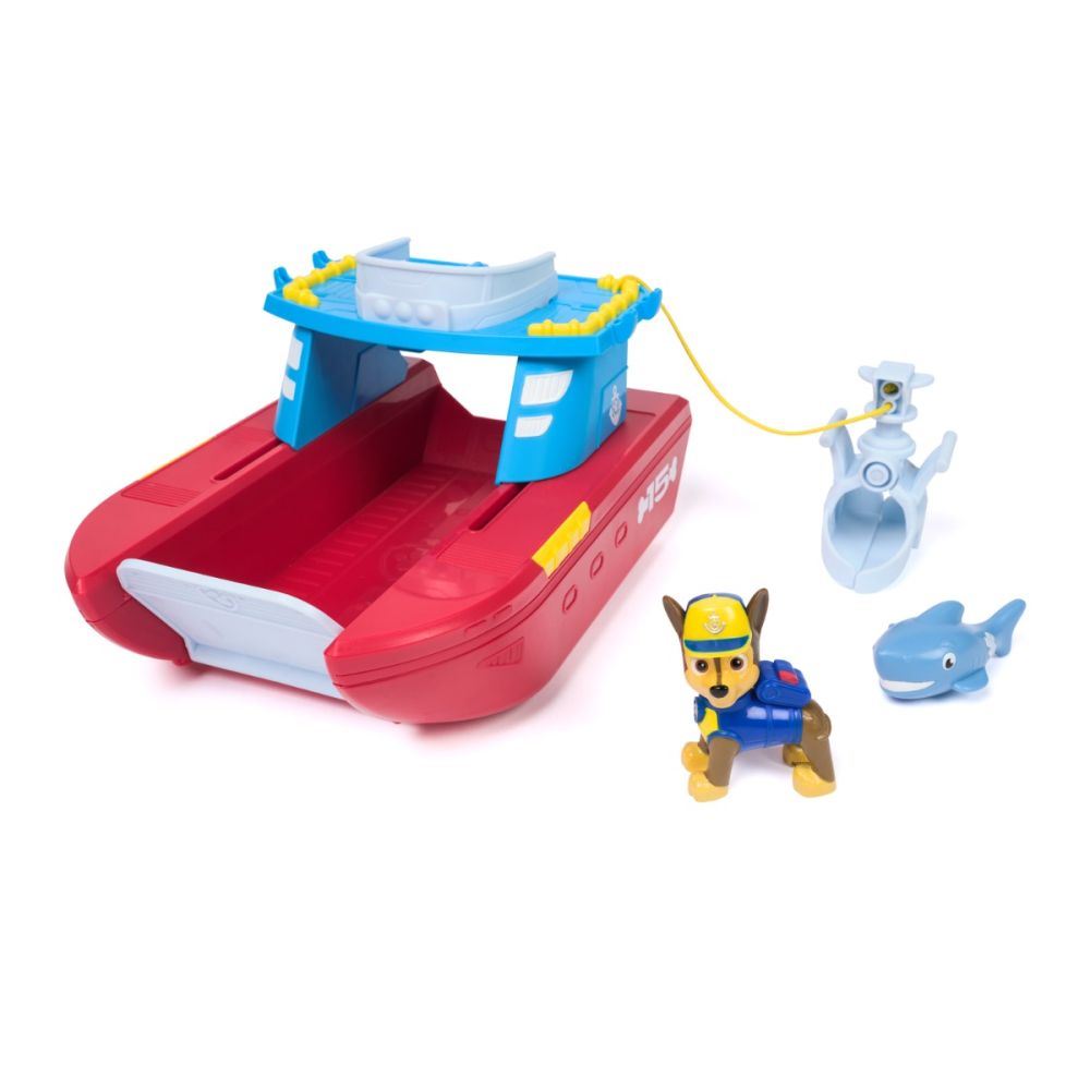 Set de joaca vehicul si figurina, Paw Patrol, Sea Patroller, 6074778