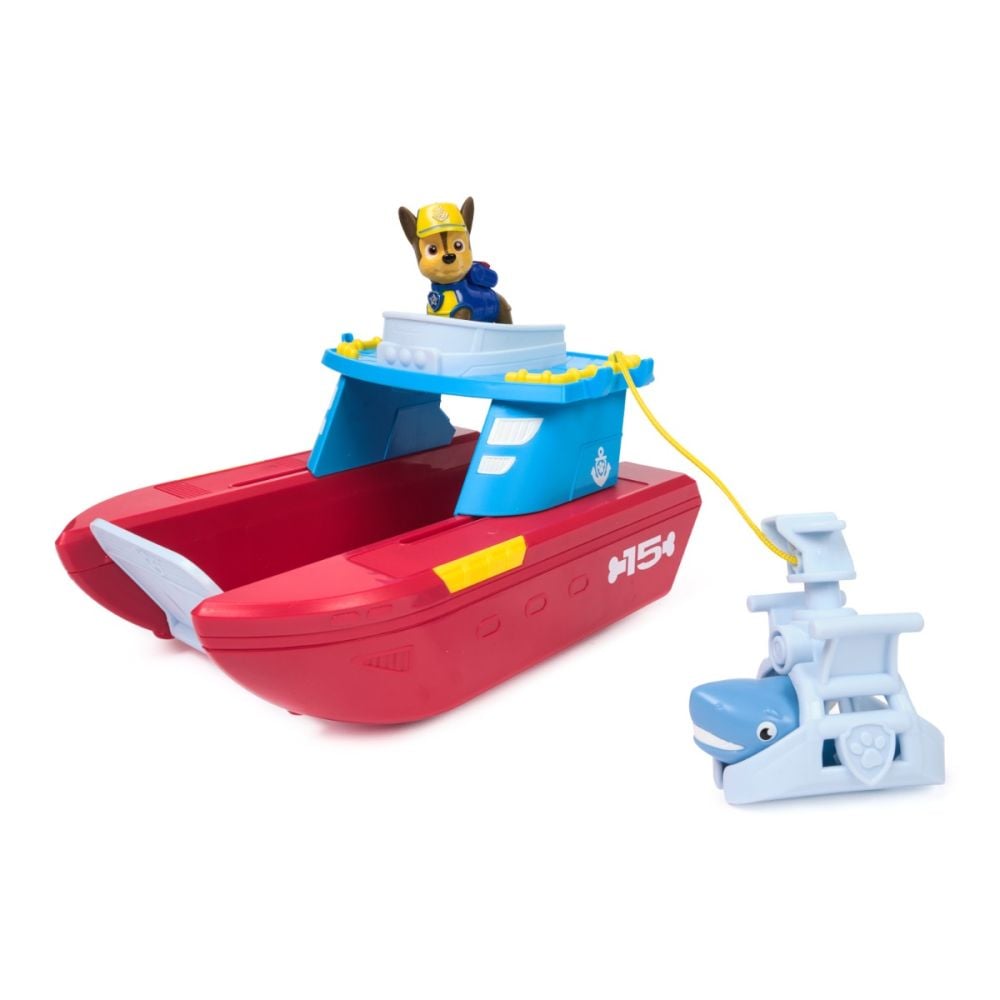 Set de joaca vehicul si figurina, Paw Patrol, Sea Patroller, 6074778