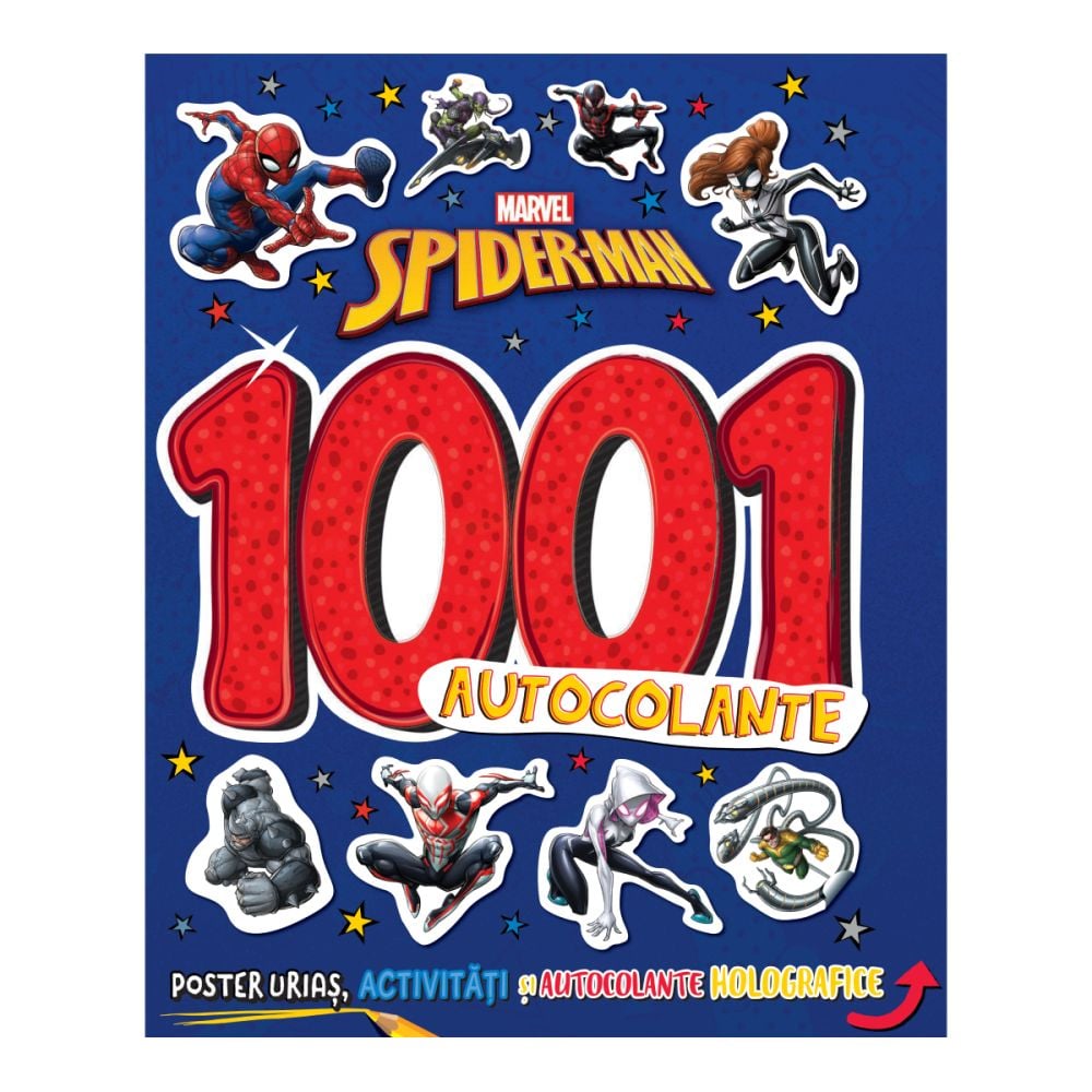 Marvel, Spider-man, 1001 autocolante