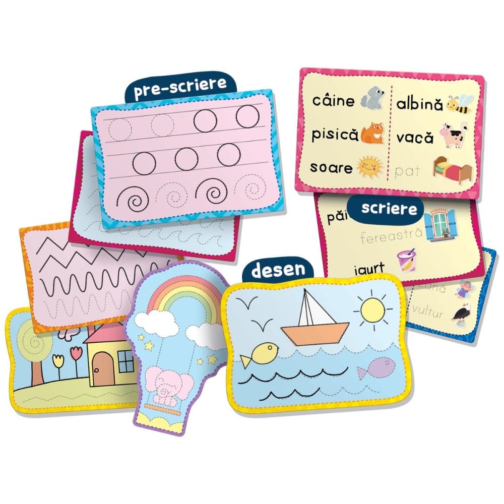 Joc educativ, Lisciani Montessori, Scoala de scriere
