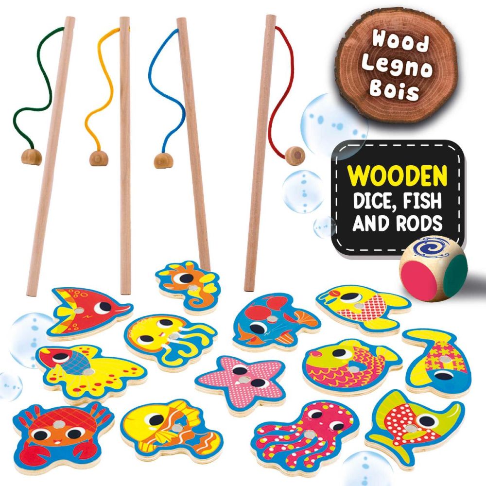Joc magnetic, Lisciani Montessori, La pescuit