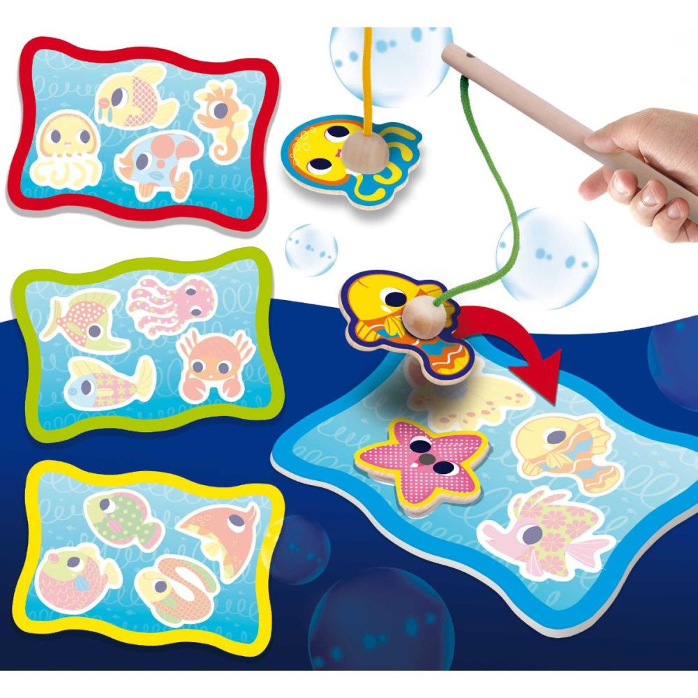 Joc magnetic, Lisciani Montessori, La pescuit