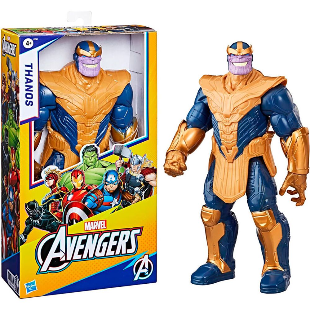 Figurina articulata, Marvel, Avengers Titan Hero Deluxe, Thanos, E7381