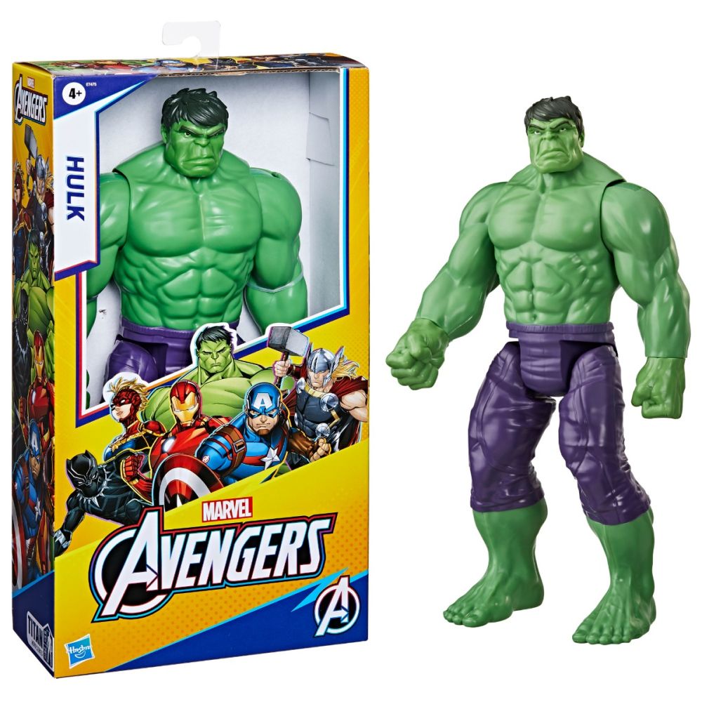 Figurina Marvel Avengers, Titan Hero, Hulk, 30 cm
