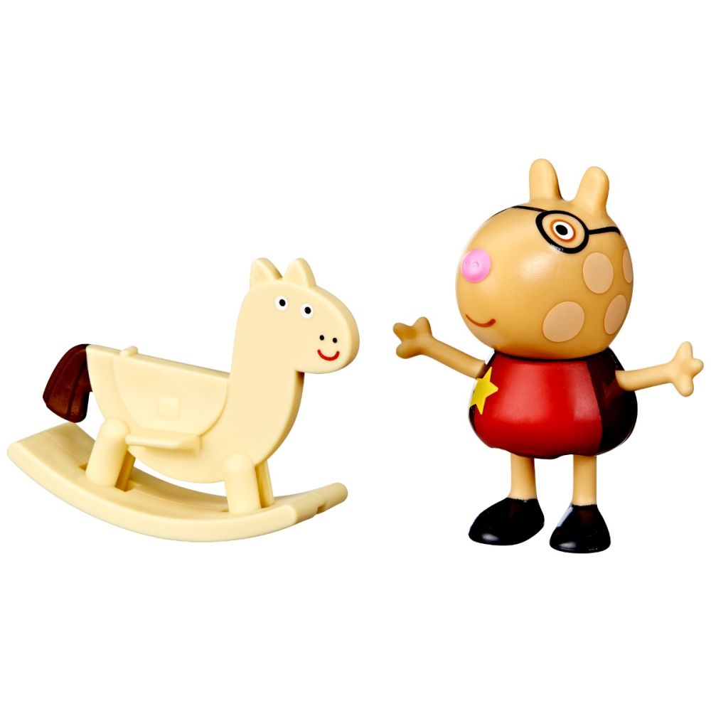 Figurina Peppa Pig, Pedro Pony si balansoar, 7 cm, F6788