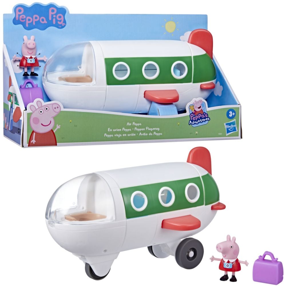Set figurina si avion, Peppa Pig, Air Peppa, F3557